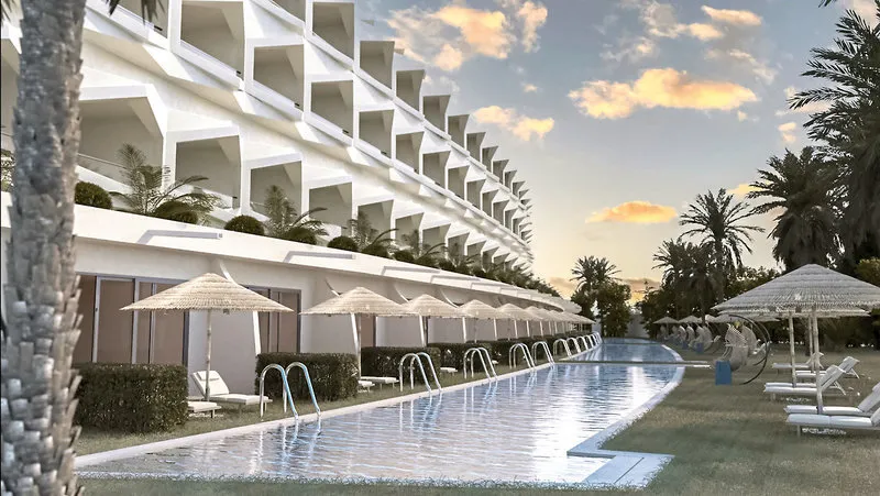 Nove swim-up sobe s teraso in dostopom do bazena